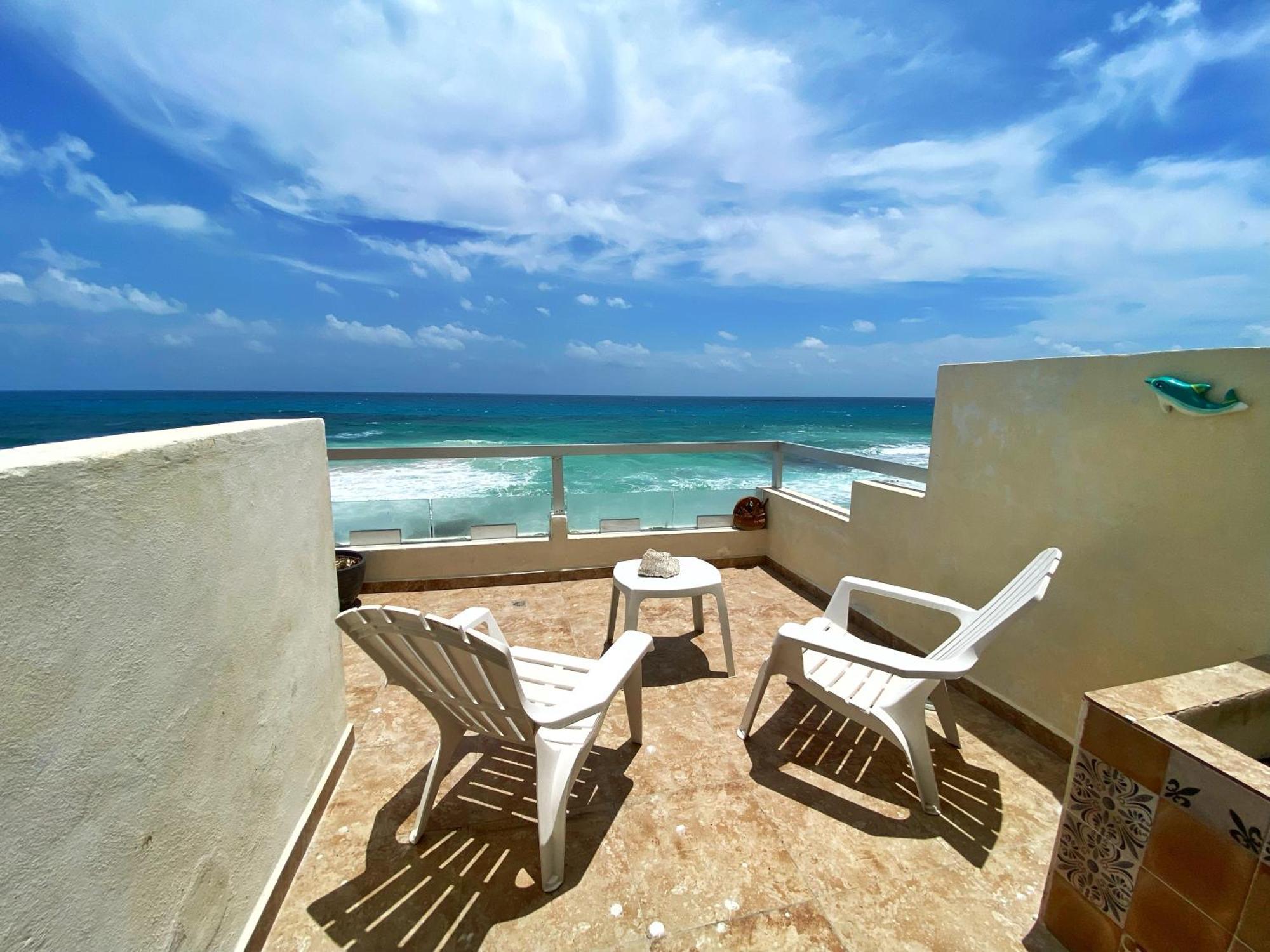 Apartmán Casa Sunrise - Sea View - Vista Al Mar Isla Mujeres Exteriér fotografie